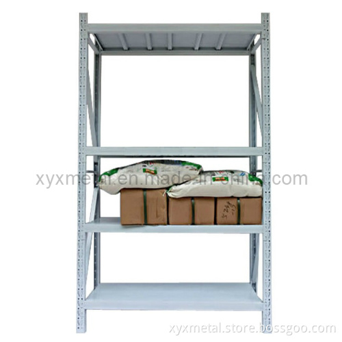 4 Tier Layer Board Height Adjustable Light Duty Storage Rack
